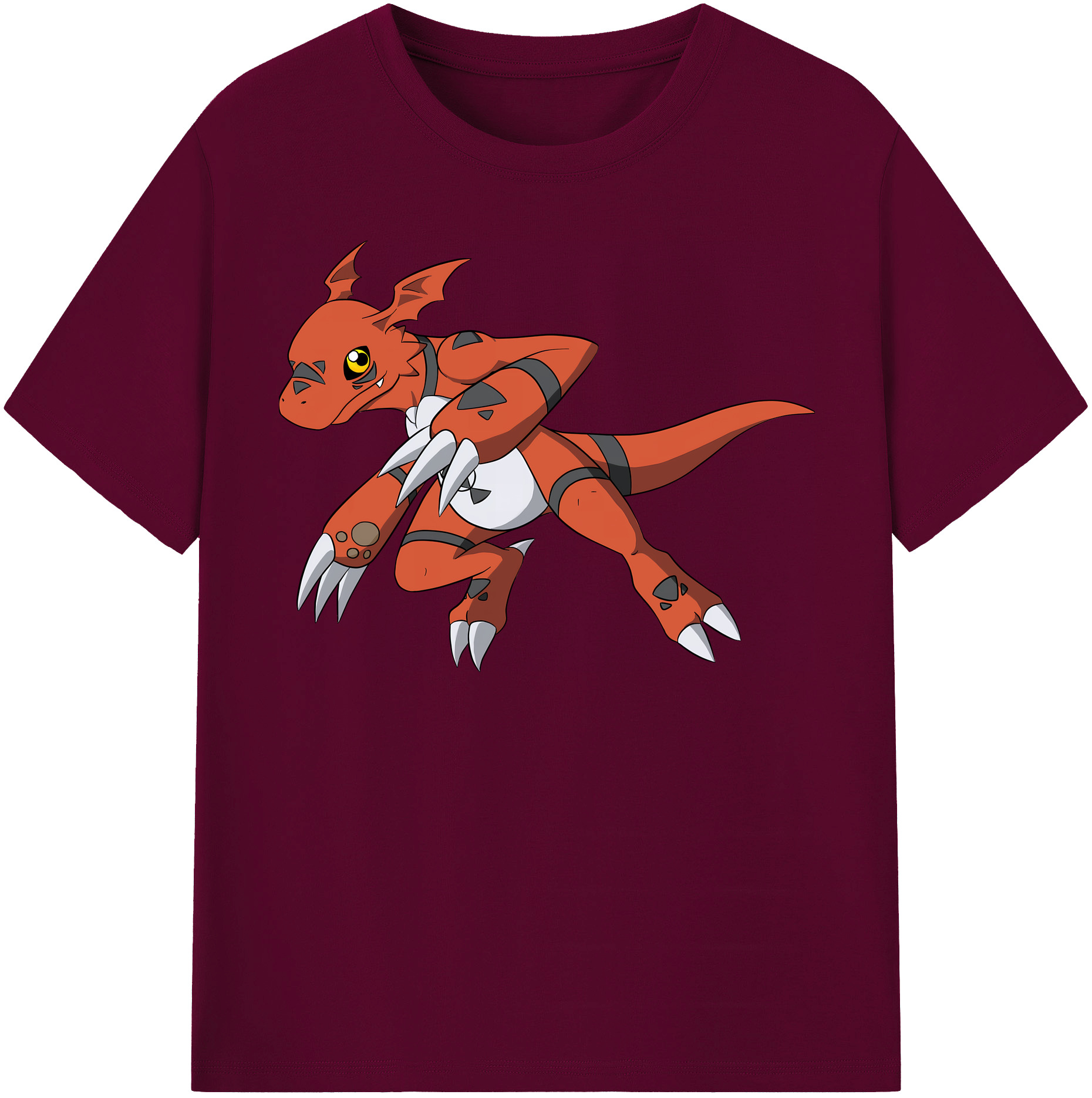 （画像用） Digimon デジタルモンスター/デジモン レディースカジュアルプリントTシャツ（綿100％）